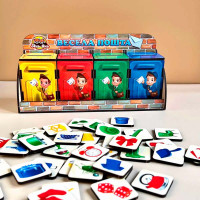 Сортер UBEE Комодик - Веселий листоноша з дерева ПСД081