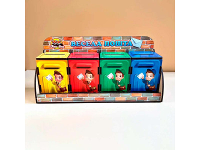 Сортер UBEE Комодик - Веселий листоноша з дерева ПСД081