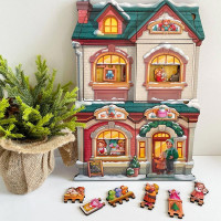 Фігурний пазл UBEE Крамниця іграшок з дерева ПСД304 Фігурний пазл UBEE Крамниця іграшок з дерева ПСД304