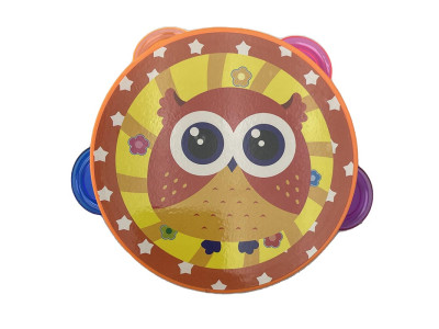 Музична іграшка Бубон для дітей 2832_Owl Orange