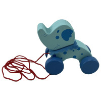 Дерев'яна каталка "Тварини". W02-4486_Elephant