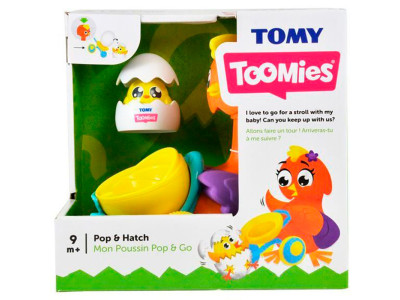 Іграшка-каталка Tomy Квочка та курча T72723C Іграшка-каталка Tomy Квочка та курча T72723C