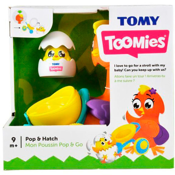 Іграшка-каталка Tomy Квочка та курча T72723C Іграшка-каталка Tomy Квочка та курча T72723C