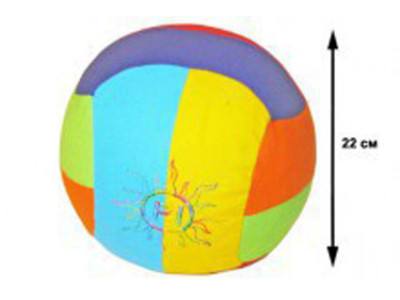 Мяч мякий "Супер-мяч" Розум.0200