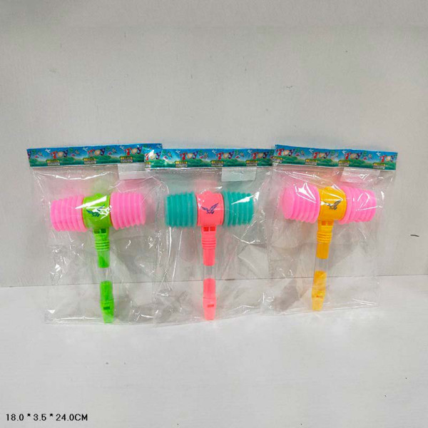 Молоточек пискавка 3 кольори в ассортименті 7510