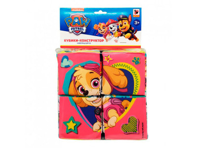 Набір кубиків "Конструктор Цуценячий патруль" МС 090501-10 Набір кубиків "Конструктор Цуценячий патруль" МС 090501-10