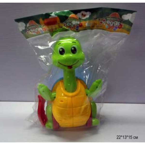 Каталка "Черепаха" на палиці (2 кольори) 986-40