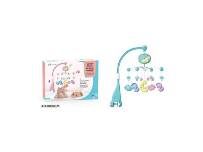 Мобіль з проектором музикою та світлом на батарейках 1231-B2