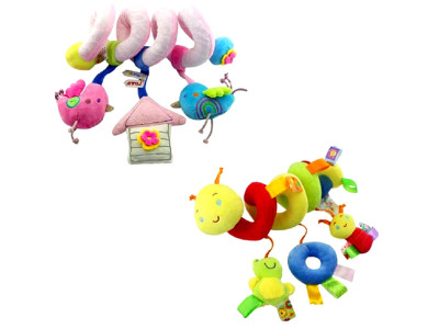 Брязкальце м'яке "Спіраль та її друзі" BT-T-0049