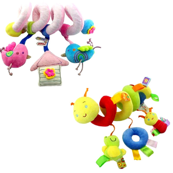 Брязкальце м'яке "Спіраль та її друзі" BT-T-0049