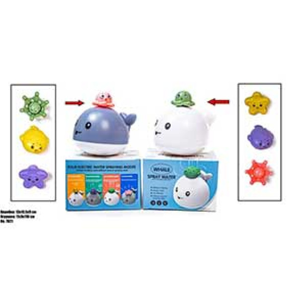 Іграшка для ванни кит 7021