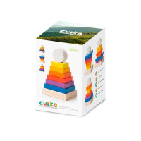 Пірамідка LD-14 CUBIKA з дерева 15269
