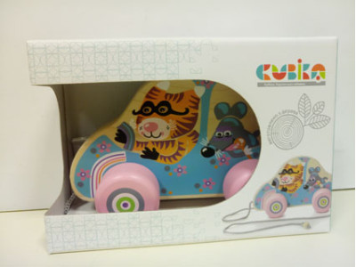 ТМ CUBIKA Машинка-каталка 12039