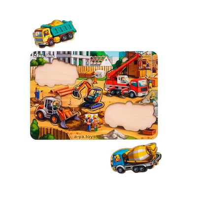 Рамка-вкладка UBEE "Будівництво - 4" з дерева 4823720034720 Рамка-вкладка UBEE "Будівництво - 4" з дерева 4823720034720