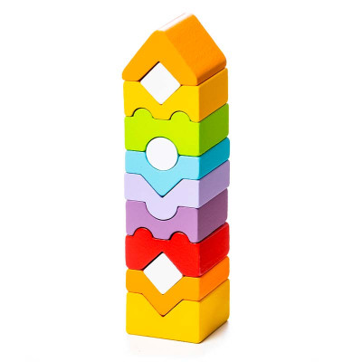 Пірамідка LD-11 CUBIKA з дерева 14996