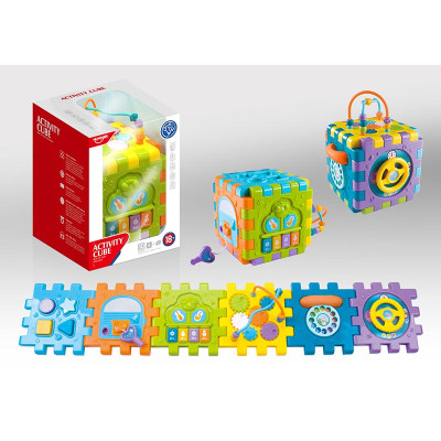 Сортер куб розвиваючий з музикою HE0527