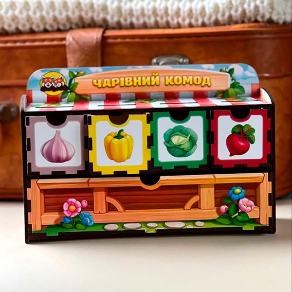 Сортер UBEE Комодик – рахунок 1 з дерева ПСД069