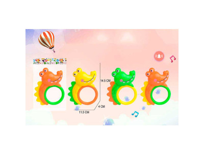 Брязкальце в ручку 3 кольори 650A-27