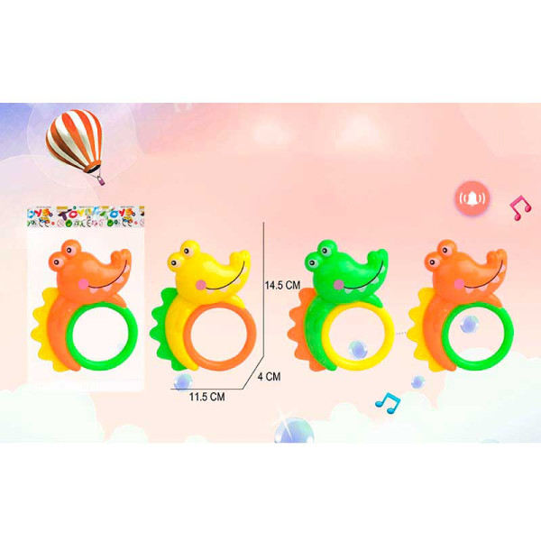 Брязкальце в ручку 3 кольори 650A-27