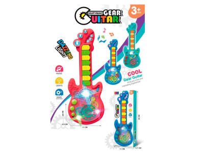 Гітара на батарейках 2 кольори 999-53