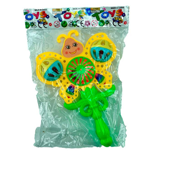 Брязкальце ручне 0099-2_Yellow-Green