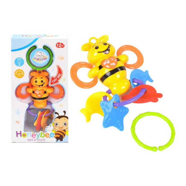 Брязкальце з музикою і світлом в коробці LT8108 р.14*27*55 см LT8108