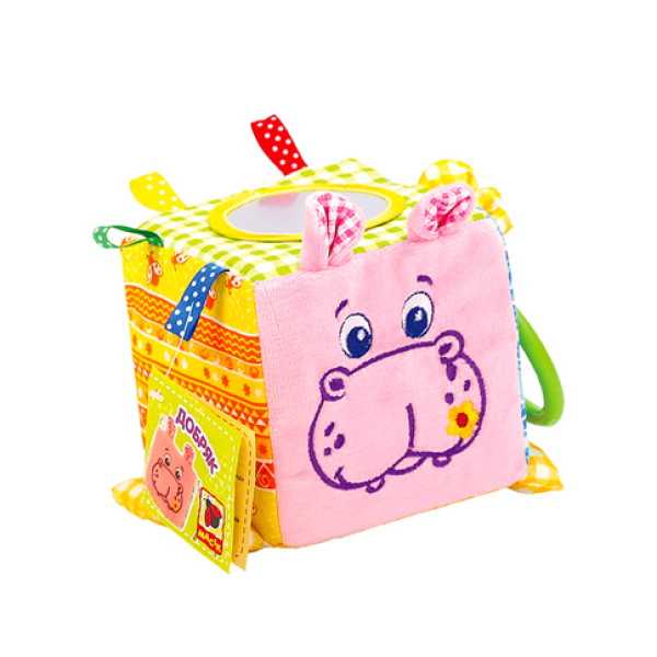 Підвіска-кубик "Бегемот Добряк" МС 110202-02