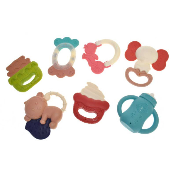 Набір брязкальця в кульку 7шт 2855-4