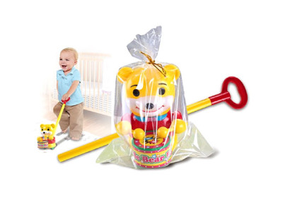 Каталочка на паличці "Ведмідь-барабанщик" 661-806