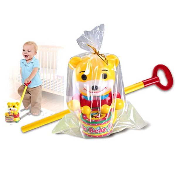 Каталочка на паличці "Ведмідь-барабанщик" 661-806