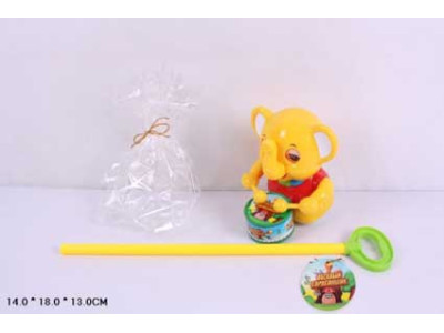 RUS Каталка слон з барабаном на палиці в пакеті 1268