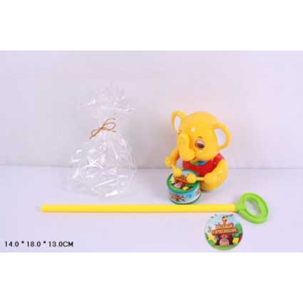 RUS Каталка слон з барабаном на палиці в пакеті 1268