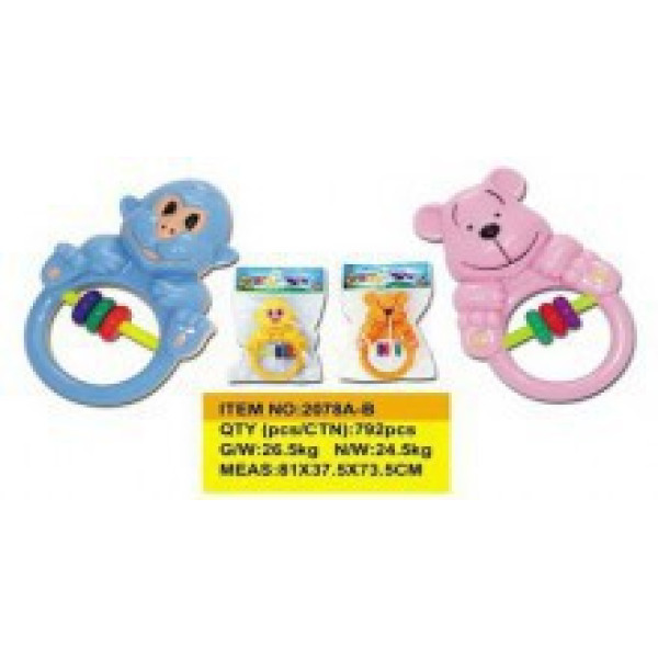 Брязкальце в пакеті (2 види) 2078A/B