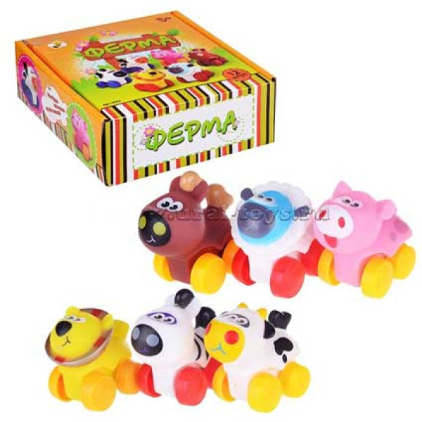 Тварини PLAY SMART "Ферма" 4 види 9552