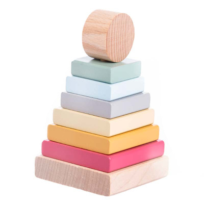 Пірамідка CUBIKA LD-19 із дерева 15887