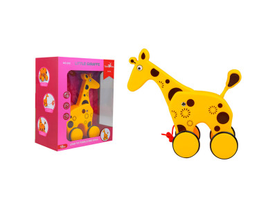 Іграшка каталочка Жираф у коробці 333