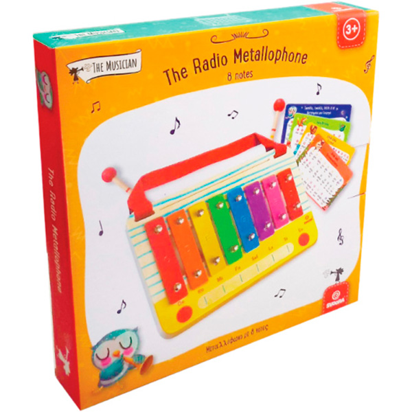 Svoora. Дерев`яний Металофон "Радіо" 8 нот 14010