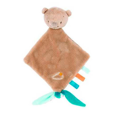 Розвиваюча іграшка Nattou М'яка іграшка маленька Doodoo ведмедик Базиль 56102