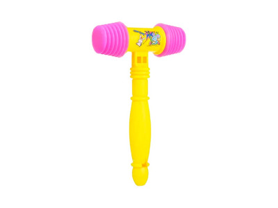 Пискавка-молоточок пластиковий 384A_Yellow Пискавка-молоточок пластиковий 384A_Yellow