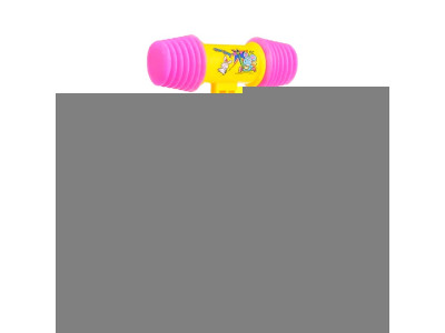 Пискавка-молоточок пластиковий 384A_Yellow
