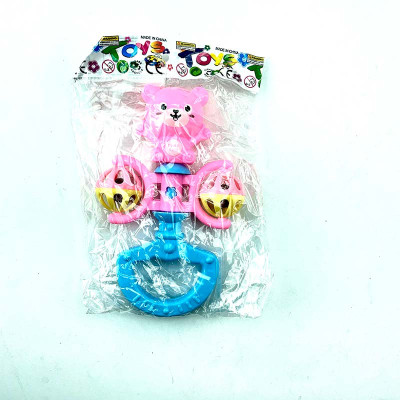 Брязкальце собака 2076-12A_Pink-Blue