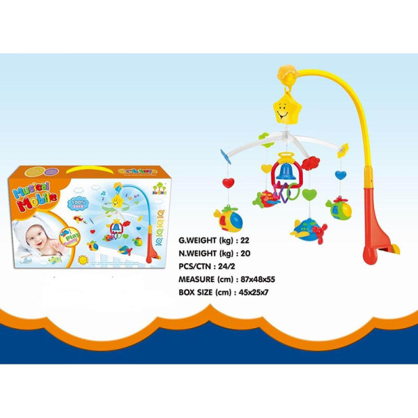 Брязкальце на ліжечко музичне SL81004