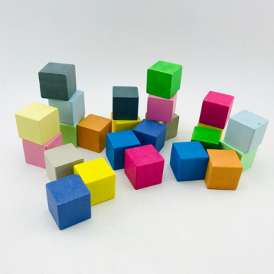 Кубики різнокольорові 24 елементи в коробці ВП 022/1