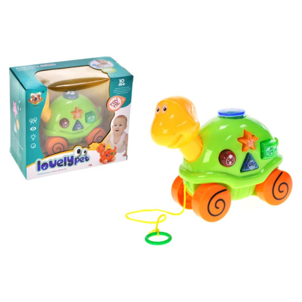 Каталка "Черепаха" озвучена зі світлом K-12