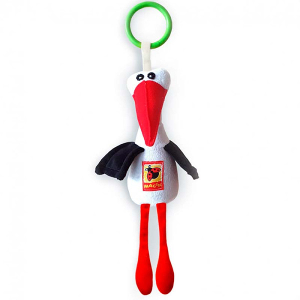 Брязкальце-дзвіночок "Лелека" МС 010402-02 МС 010402-02