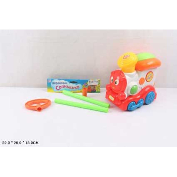 Каталка PLAY SMART паровоз на палиці в пакеті 1195