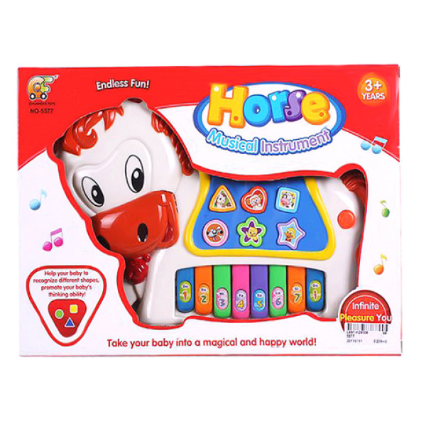 Музичний розвивальний орган (конячка світло) 5577