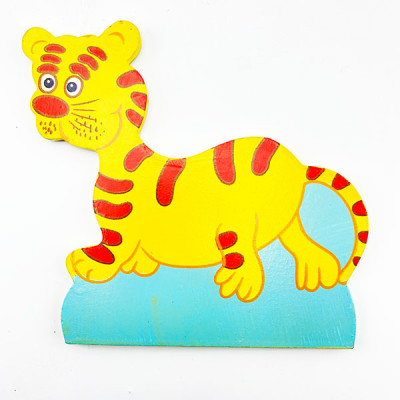 Дерев'яна іграшка з липучкою Тигр 2931-6 Tiger