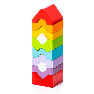 Пірамідка LD-10 CUBIKA з дерева 14989