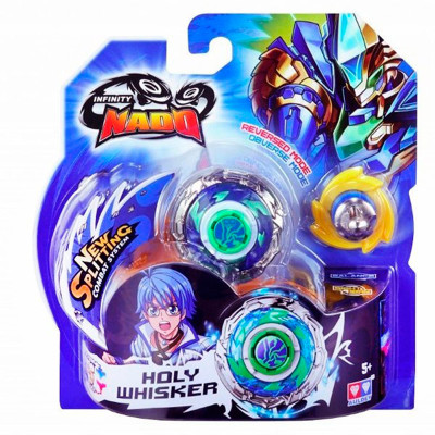 Дзига Auldey Infinity Nado Серія Стандарт Holy Whisker з пристроєм запуску YW624301